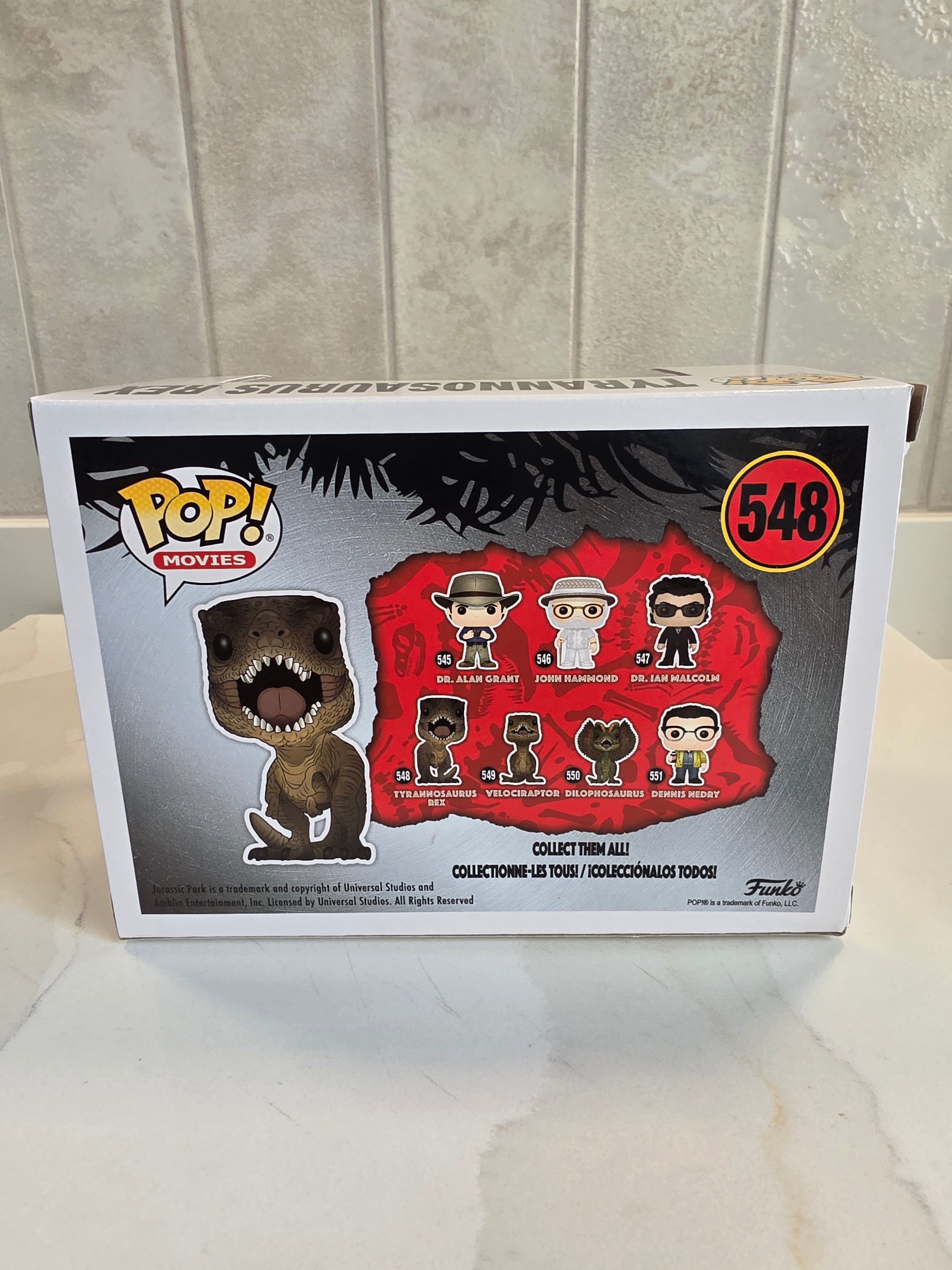 Funko Pop! Movies Tyrannosaurus Rex 548 (pre-owned)