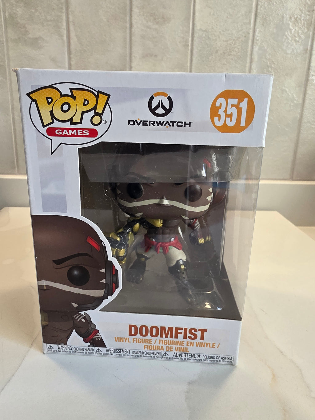 Funko Pop! Games Doomfist 351 (pre-owned)