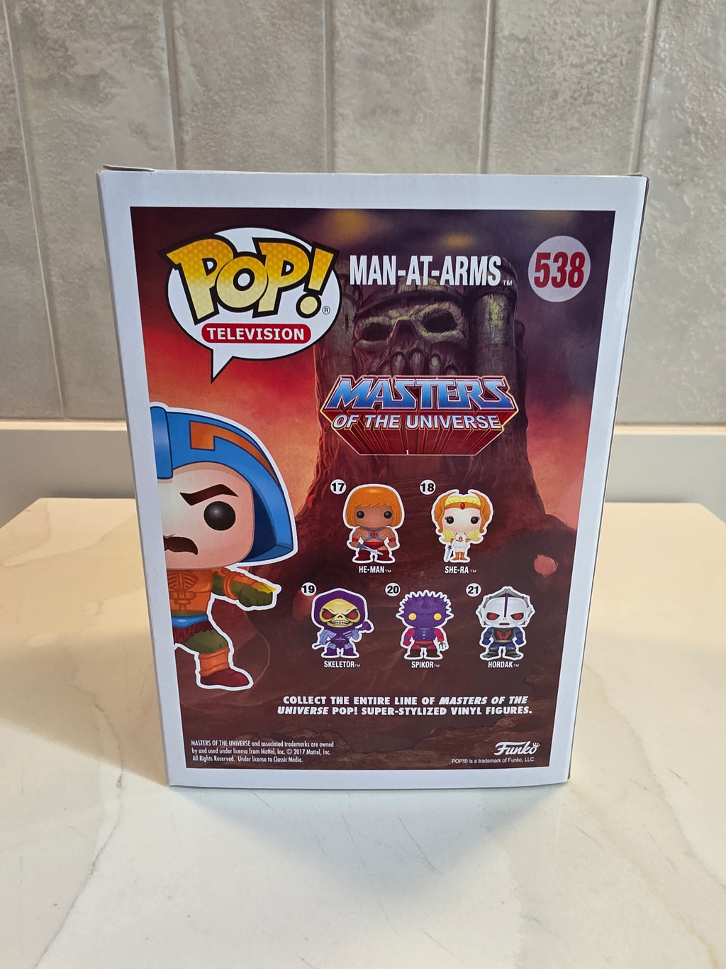 Funko Pop! Television Man-at-arms 538 (pre-owned)