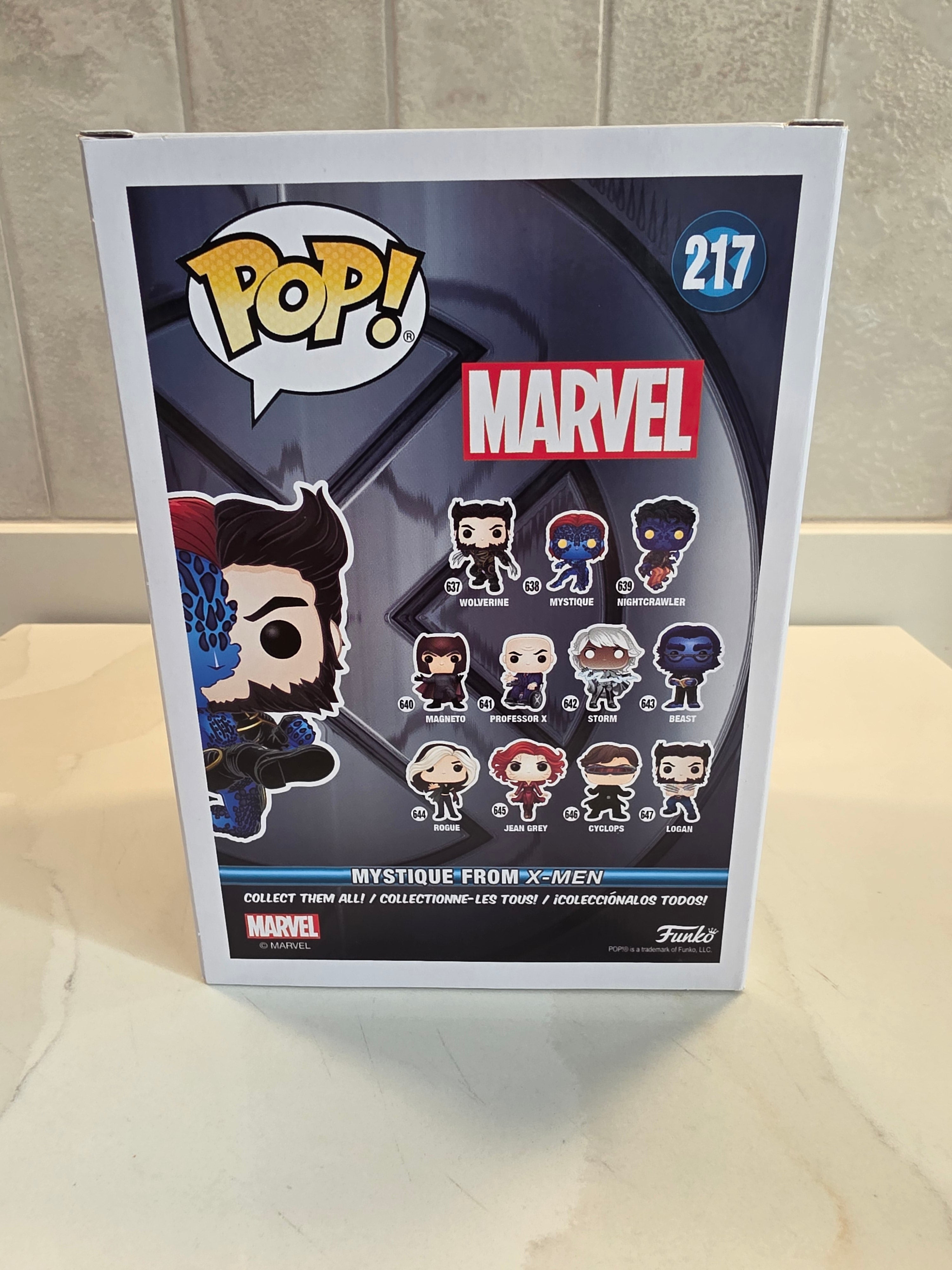 Funko Pop! Marvel Mystique 217 (pre-owned)