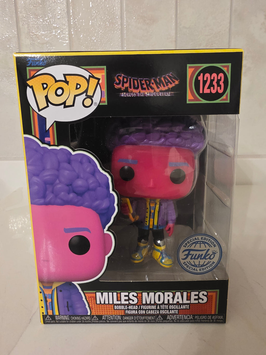 Funko Pop! Marvel Miles Morales 1233 (pre-owned)