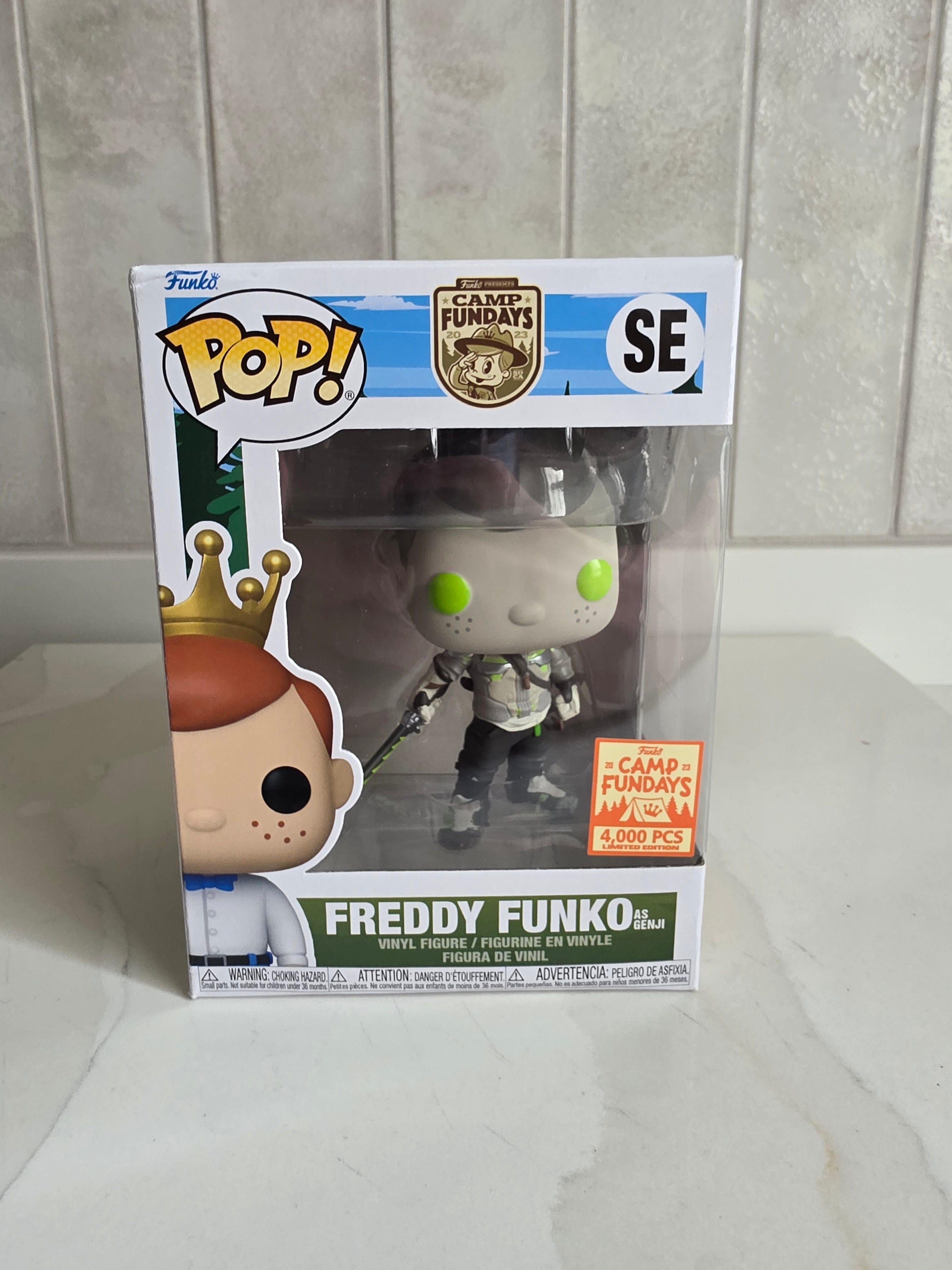 Funko Pop! Freddy Funko as Genji SE 2023 (pre-owned)