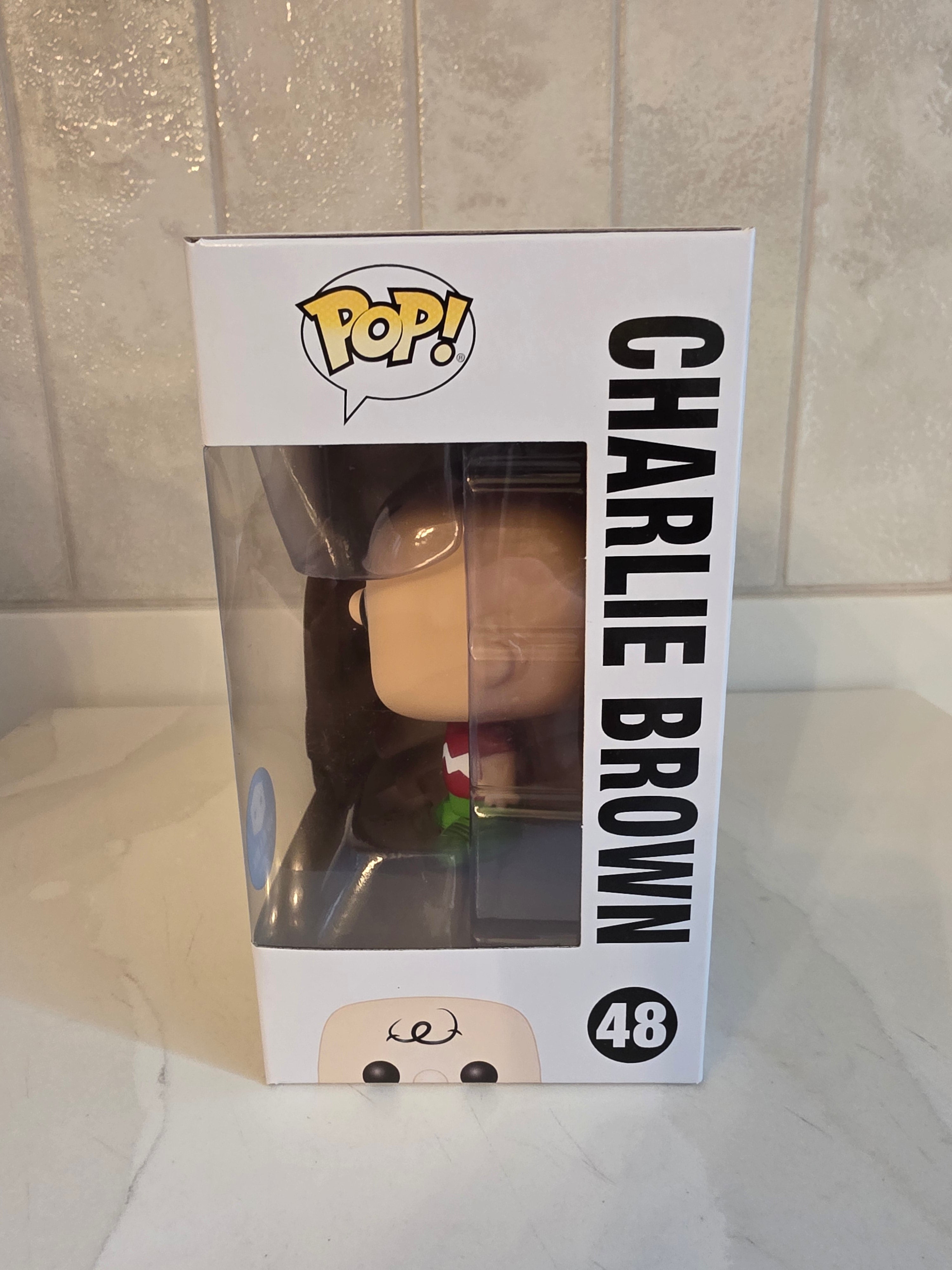 Funko Pop! Peanuts Charlie Brown 48 (red shirt) (pre-owned)