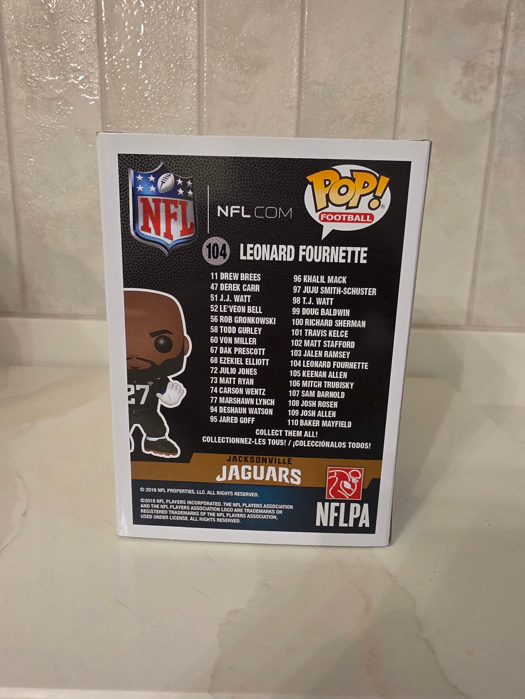Funko Pop! NFL Jaguars Leonard Fournette 104 (pre-owned)