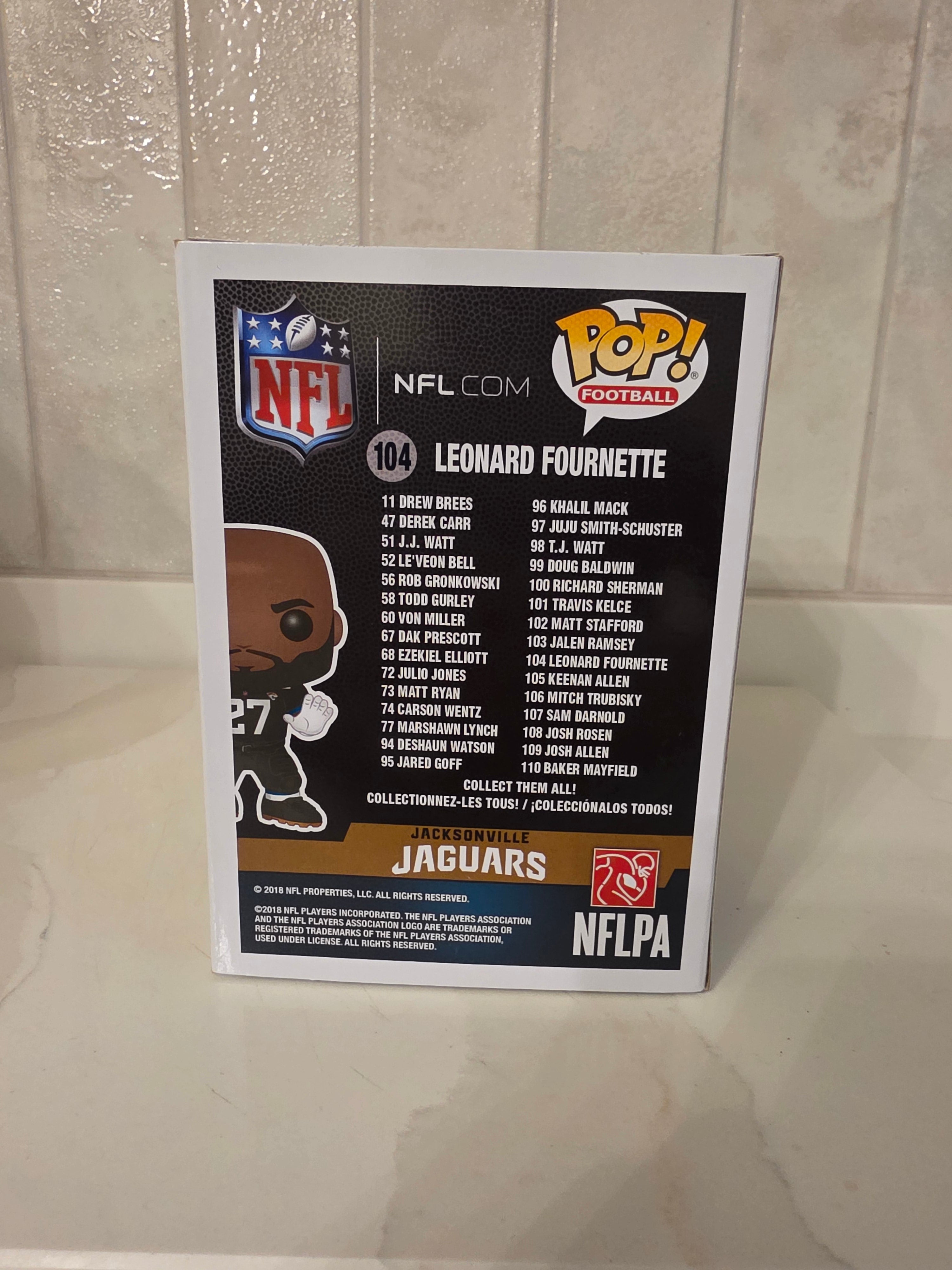 Funko Pop! NFL Jaguars Leonard Fournette 104 (pre-owned)