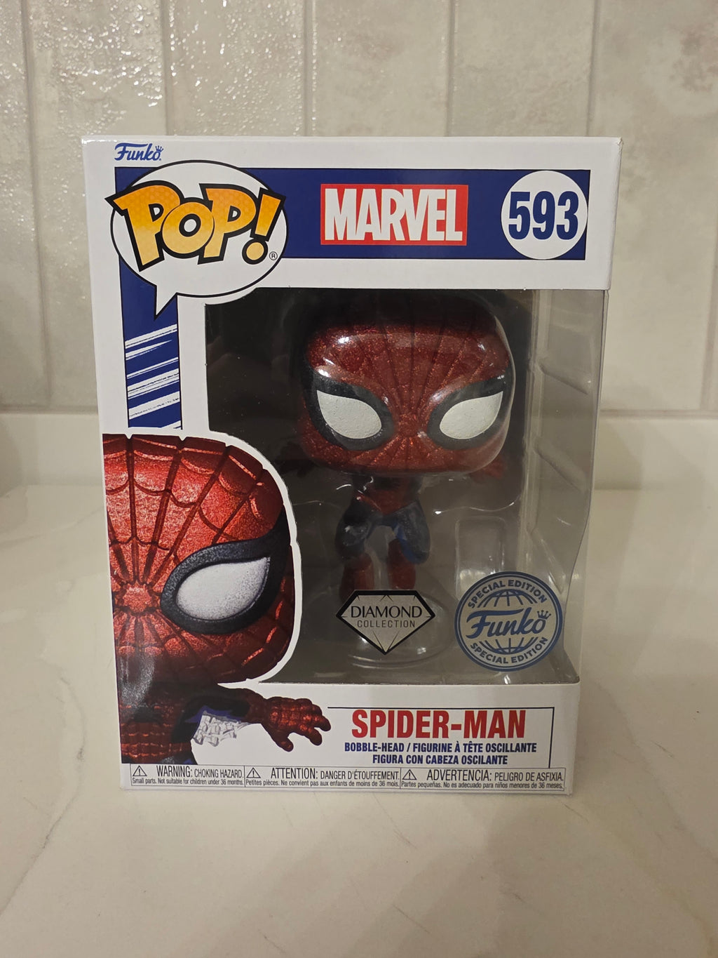 Funko Pop! Marvel Spider-man 593 (pre-owned)