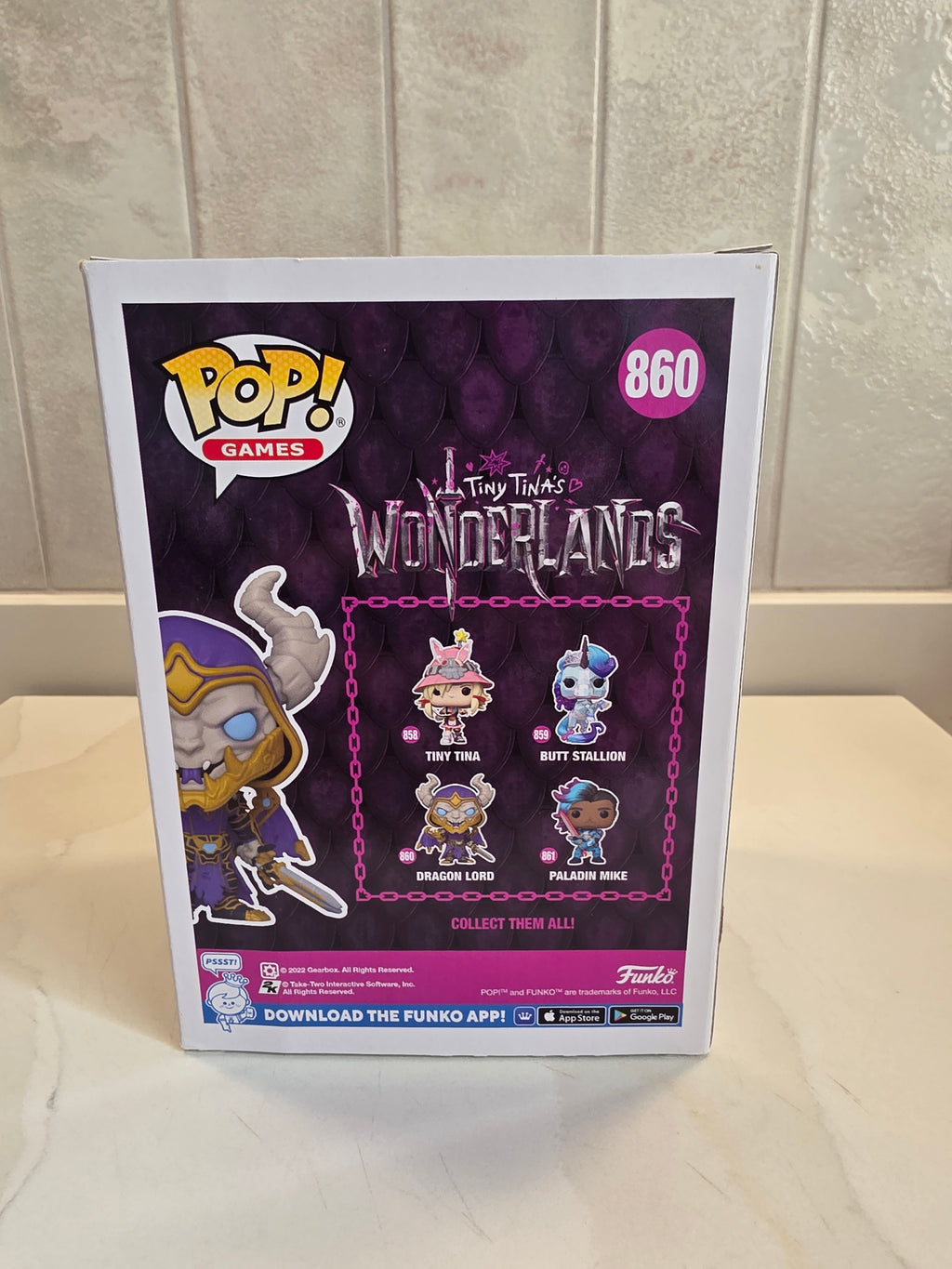 Funko Pop! Games Dragon Lord 860 (pre-owned)