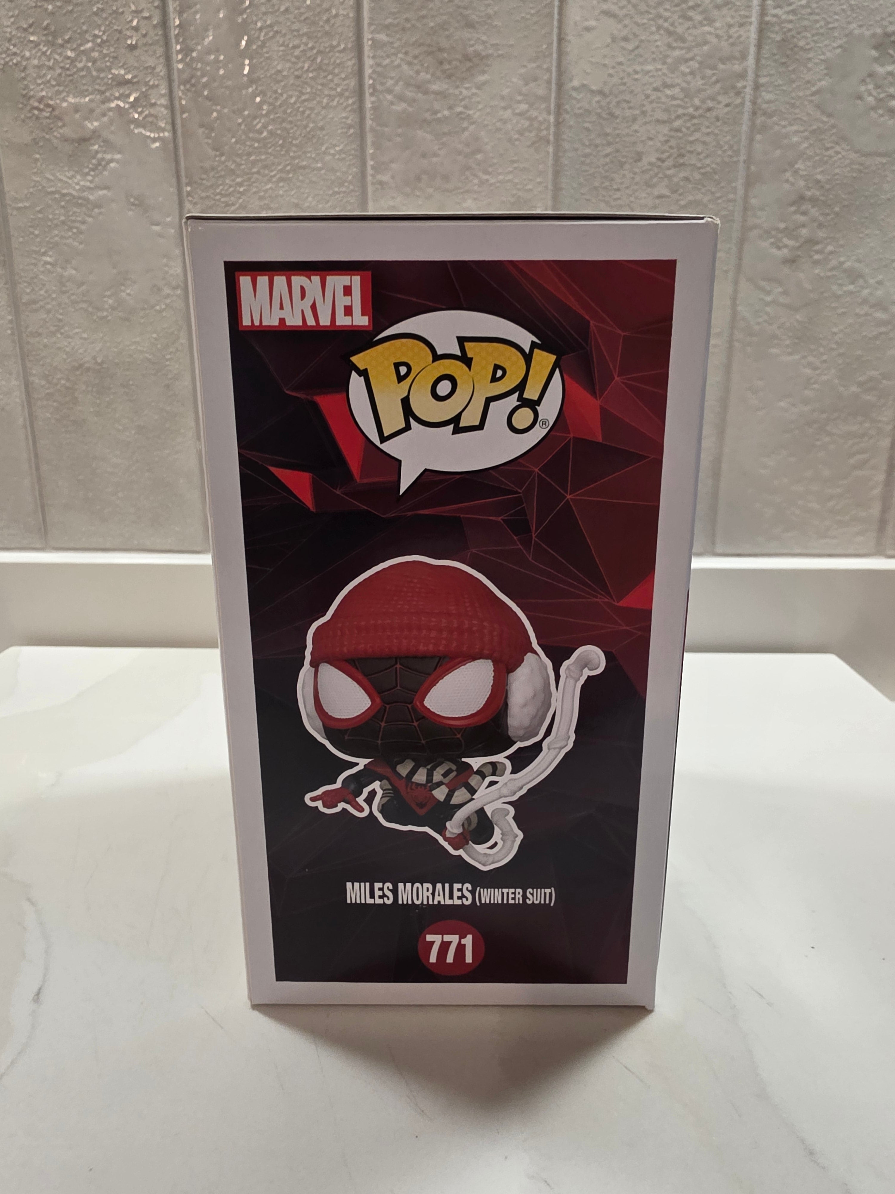 Funko Pop! Marvel Miles Morales (winter suit) 771 (pre-owned)