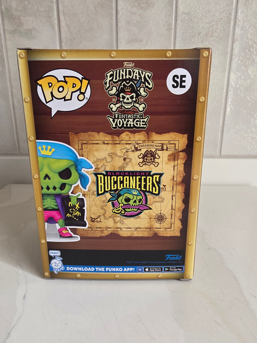 Funko Pop! Funtastic Voyage Blacklight Buccaneers SE 2024 (Pre-owned)