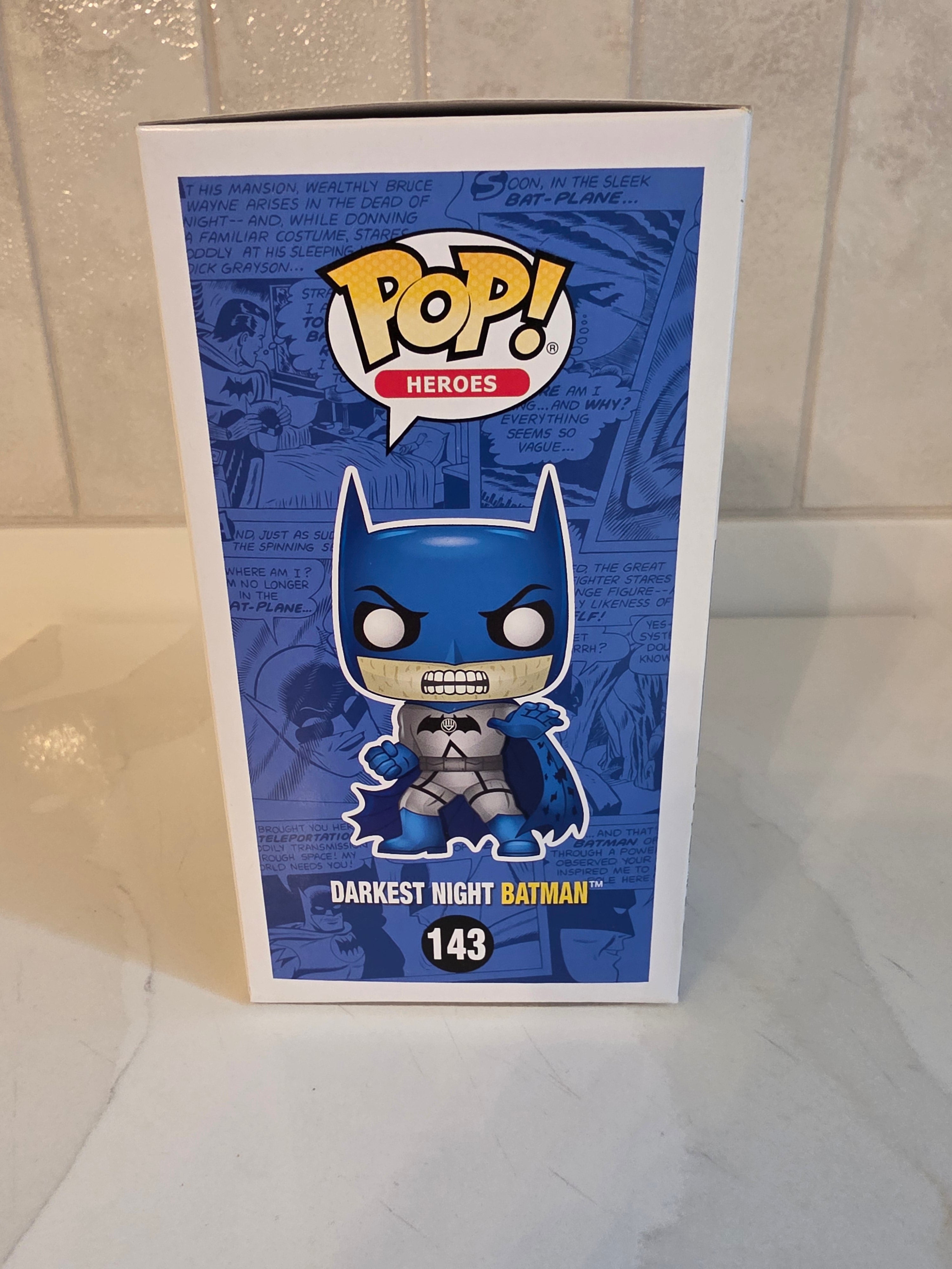 Funko Pop! Darkest Night Batman 143 (pre-owned)