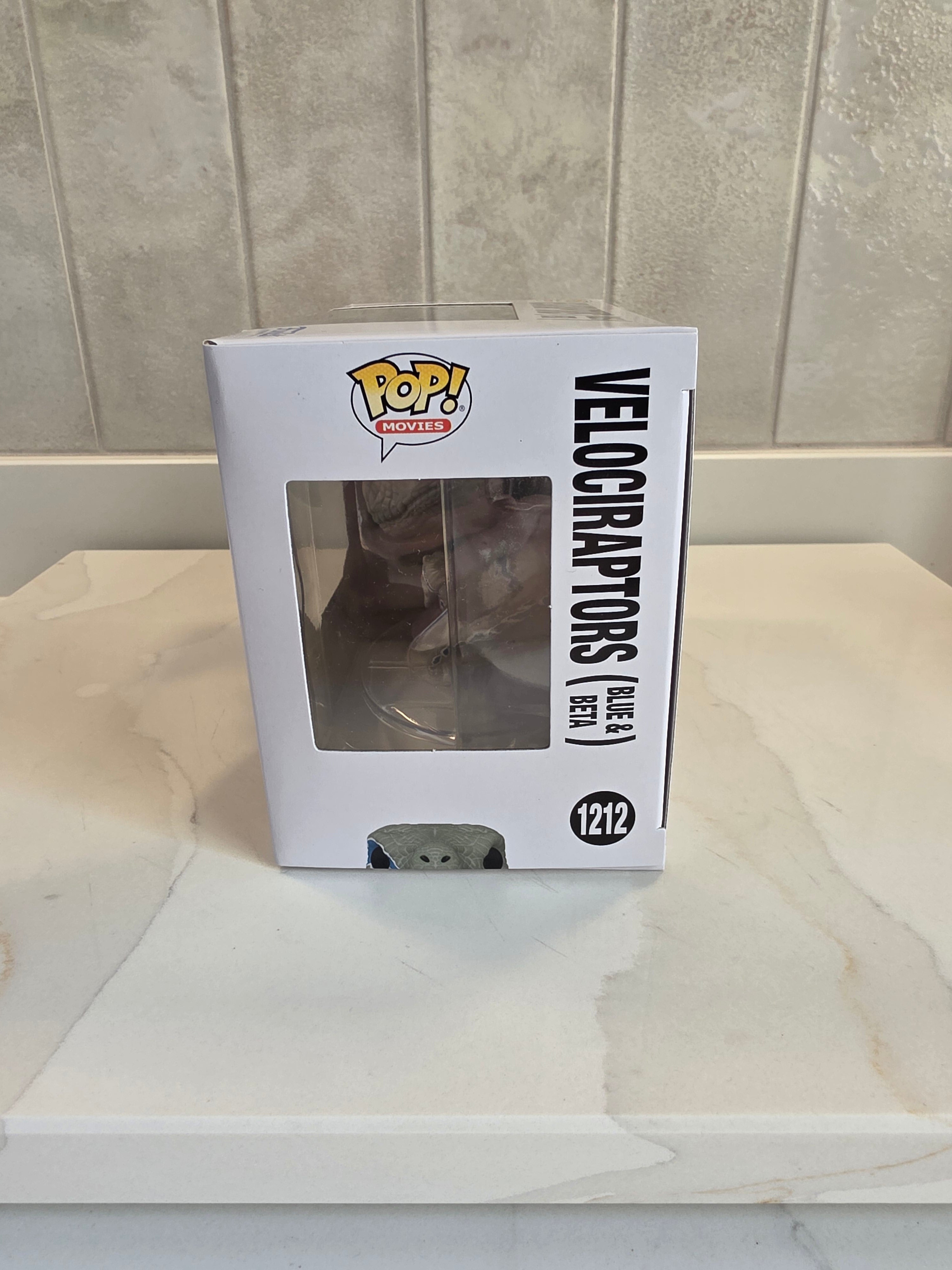 Funko Pop! Movies Veliciraptors (blue & beta) 1212 (pre-owned)