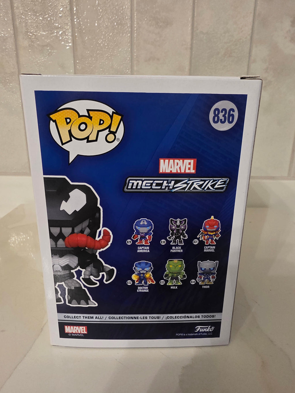 Funko Pop! Marvel Mechstrike Venom 836 (pre-owned)