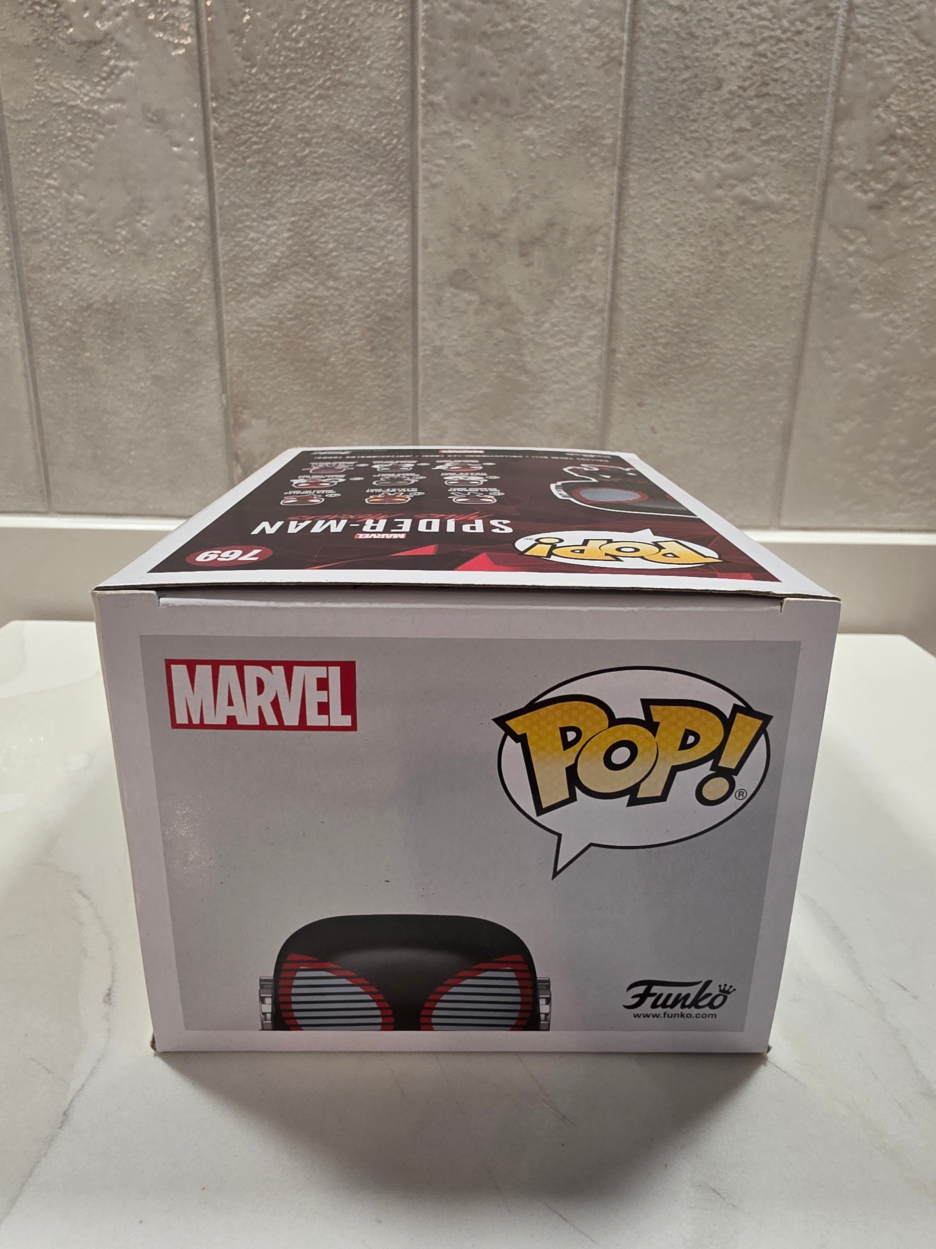 Funko Pop! Marvel Miles Morales (2020 Suit) 769 (pre-owned)
